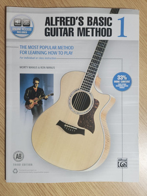 ALFRED'S BASIC GUITAR METHOD 1 - GUITAR TUTOR BOOK - ALFRED - GC