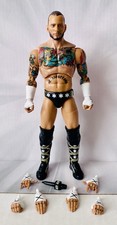 AEW WWE TNA Elite Jazwares Unrivaled Supreme CM Punk Wrestling Figure