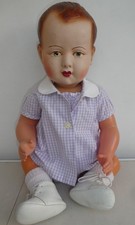 Baigneur SNF Poupée François celluloïd taille 55 habillé 1940’s