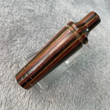 Custom Predator Hunting Call Closed Reed Laminated Wood Looks & Sounds Great