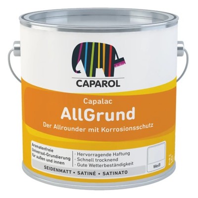 Caparol Capalac AllGrund weiß 375 ml 750 ml 2,5 Ltr