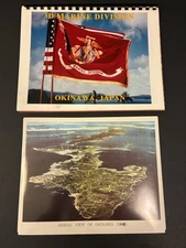 3RD Marine Division Japan Okinawa Reunion Photo Book Leaflet Binder RARE
