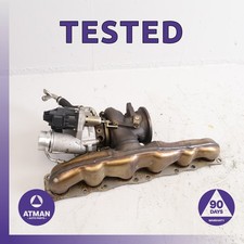 14-19 Bmw F10 535i X5 X6 M245i 3.0l N55b30 Turbo Turbocharger Manifold Oem 96k 14-19 Bmw F10 535i X5 X6 M245i 3.0l N55b30 Turbo Turbocharger Manifold Oem 96k