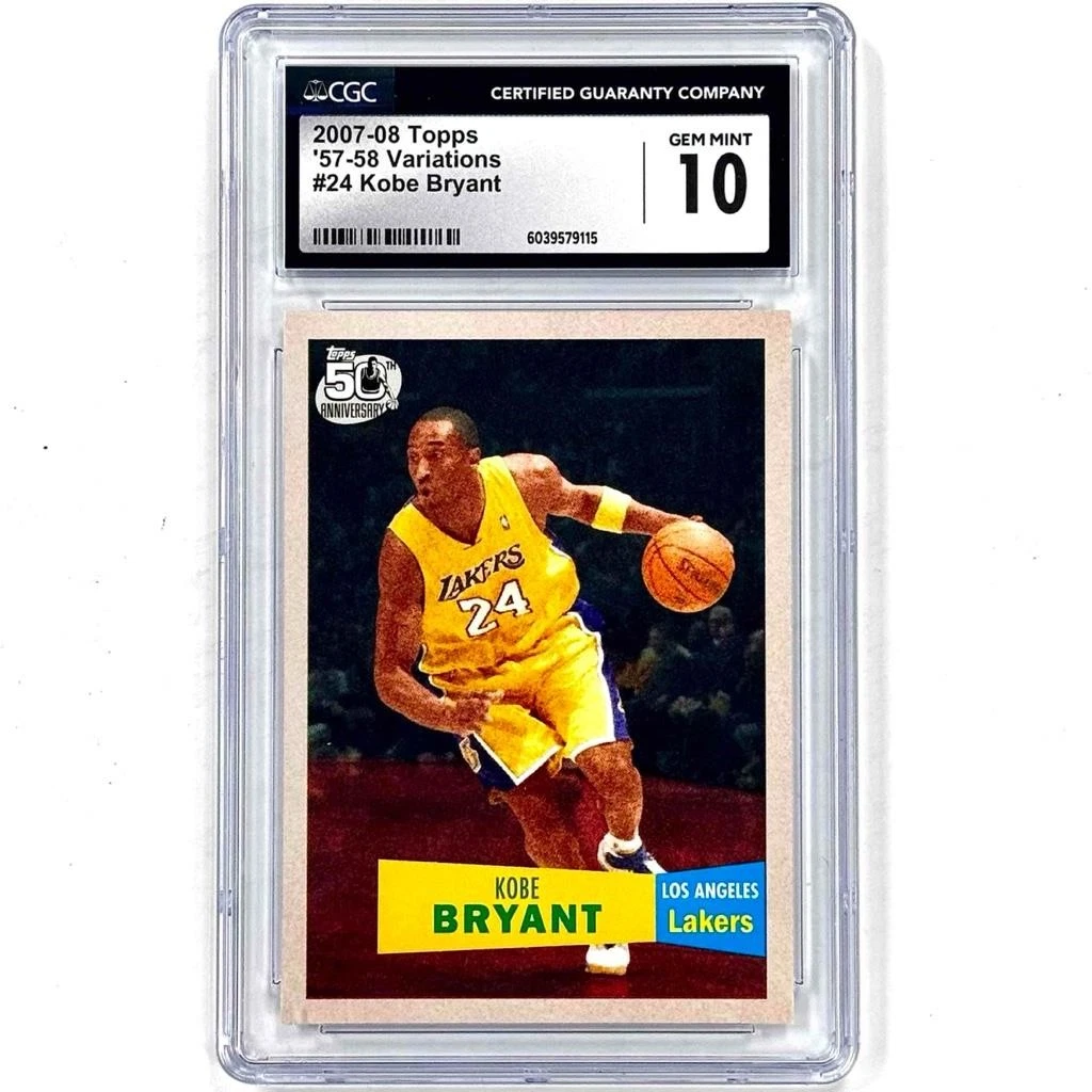 Topps Kobe Bryant Basketball 2007-08 Season Sports Trading Cards