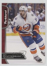 2016-17 Upper Deck Parkhurst Red Cal Clutterbuck #206 6kn