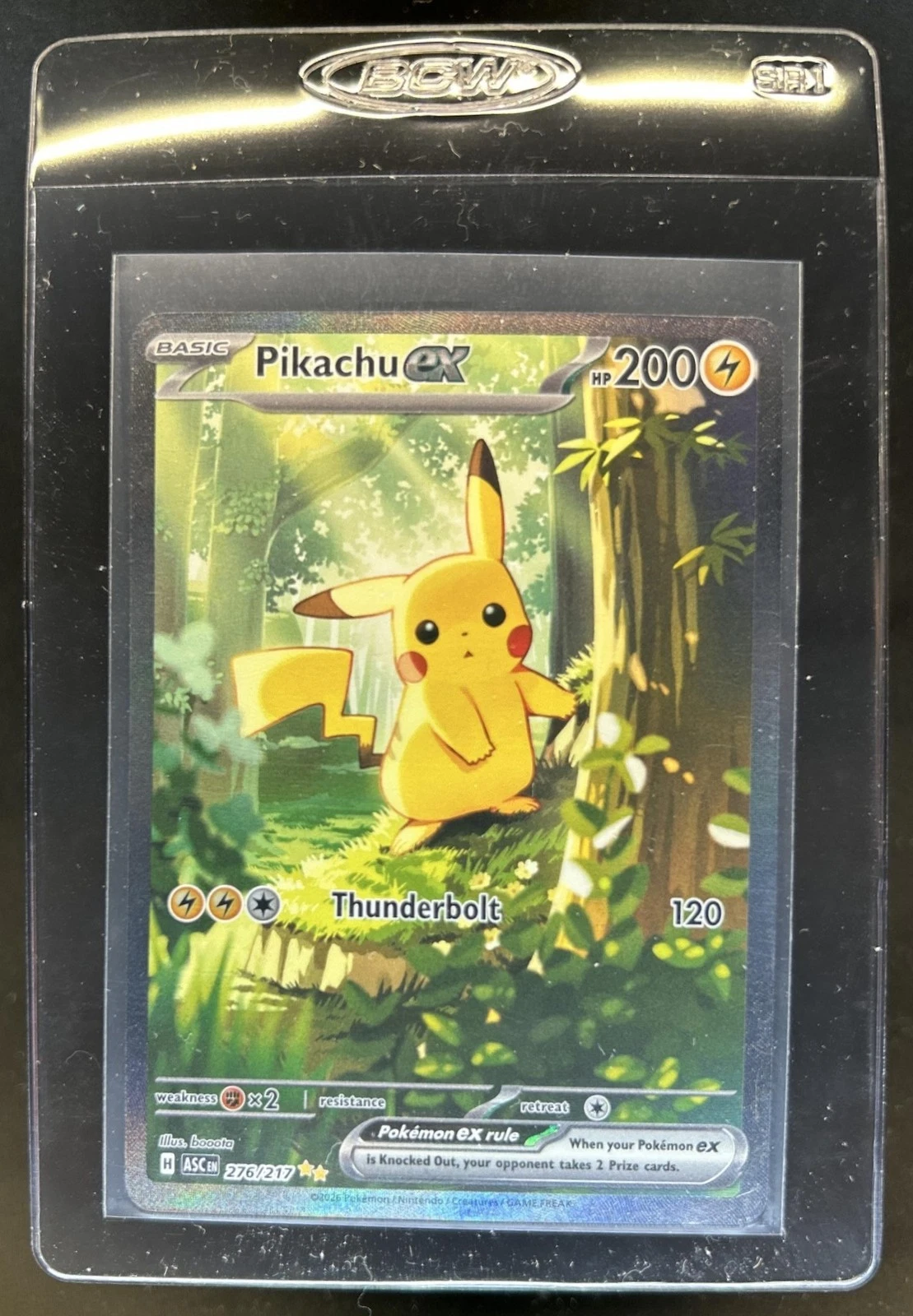 2026 Pokemon Ascended Heroes Pikachu ex Special Illustration Rare #276/217