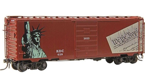 Kadee 6929 40' PS-1 Box Car Patriotic Car KDC #029 | Zustand: Neu