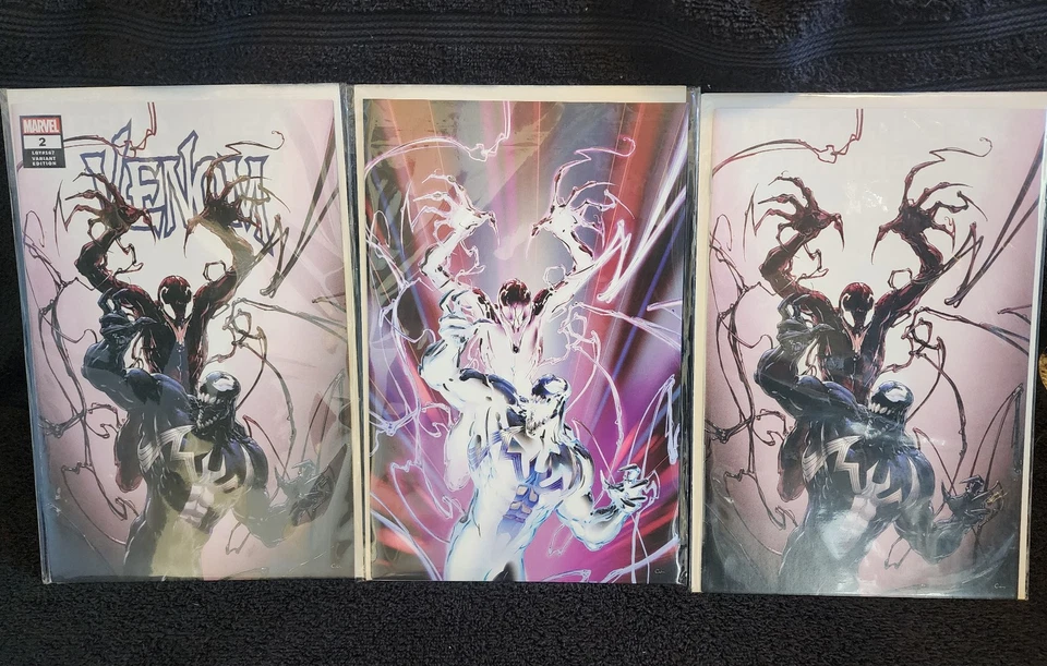Venom #2 Crain Set/3 Variants, Trade,Virgin, and X-Ray (MCU-2018) NM - Image 2 of 4