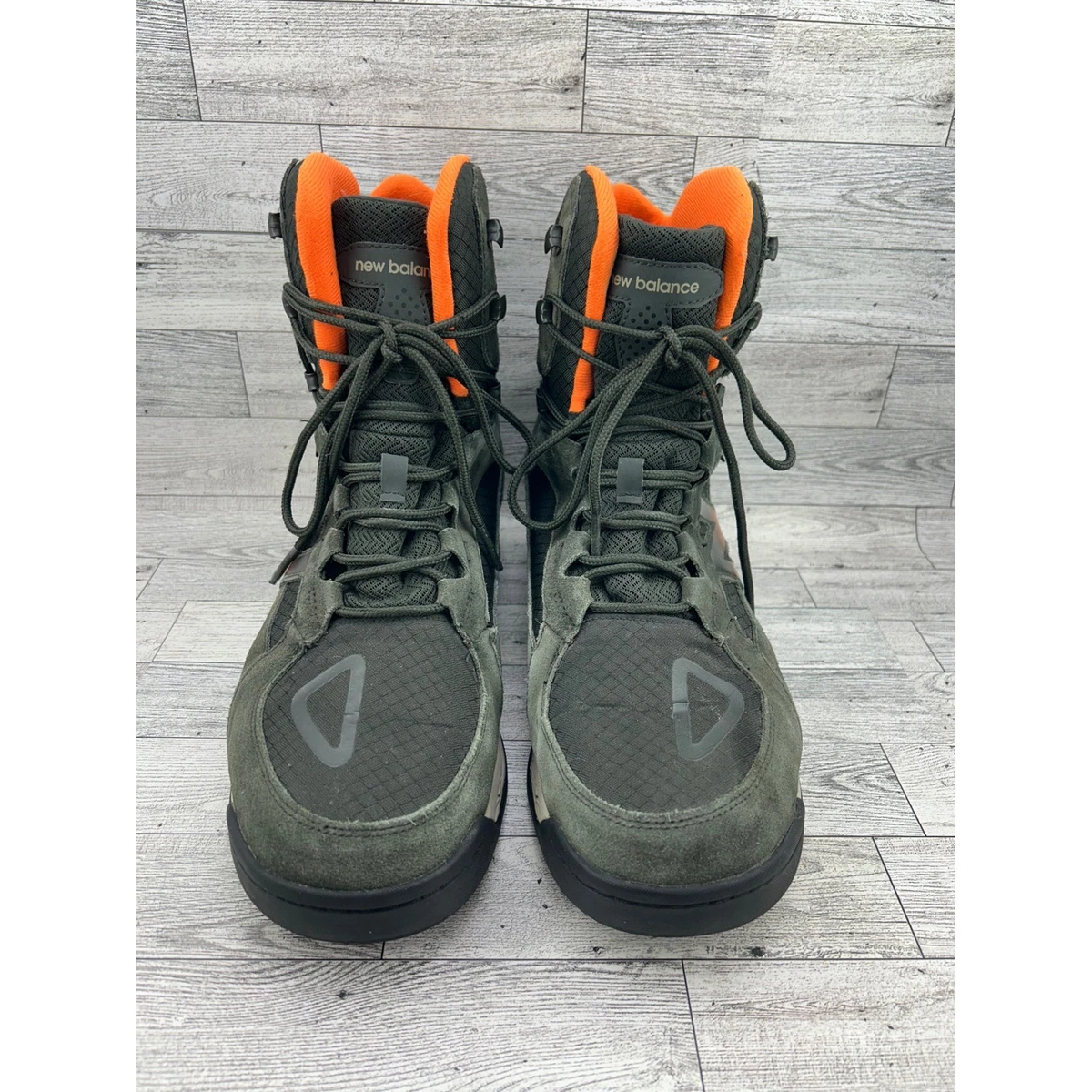 New Balance Fresh Foam 1000 Waterproof Winter Boots Men 12 Olive Green BM1000GR
