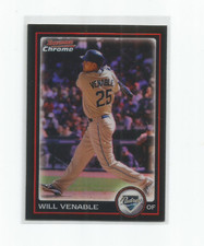 WILL VENABLE (San Diego Padres) 2010 BOWMAN CHROME REFRACTOR PARALLEL CARD #2