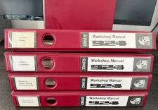 1977 Porsche 924 Factory Workshop Service & Spare Parts Manual Original