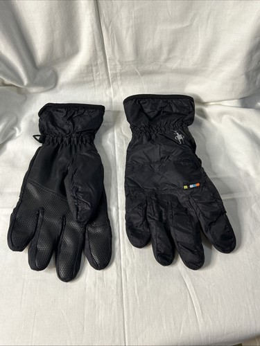 Smartwool Smartloft Handschuhe schwarz Merinowolle Größe Medium gebraucht, in einwandfreiem Zustand - Bild 2 von 4