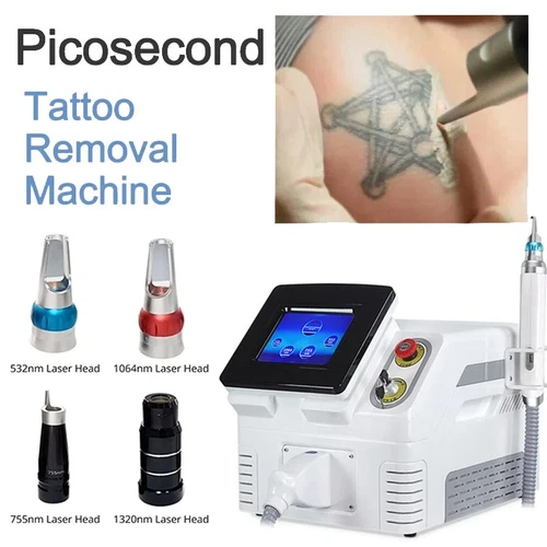Picosecond Laser Tattoo Removal Machine Pigment Pico Skin Rejuvenation Nd: YAG - product listing photo