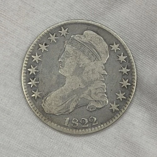 1822-P Capped Bust Half Dollar — photo from another recent sale