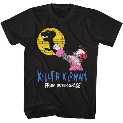 Killer Klowns From Outer Space Movie Shadow Puppet Show Men's T Shirt LG