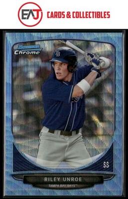 Casey Stevenson 2013 Bowman Chrome Prospects Blue Wave Refractors #BCP70 Yankees