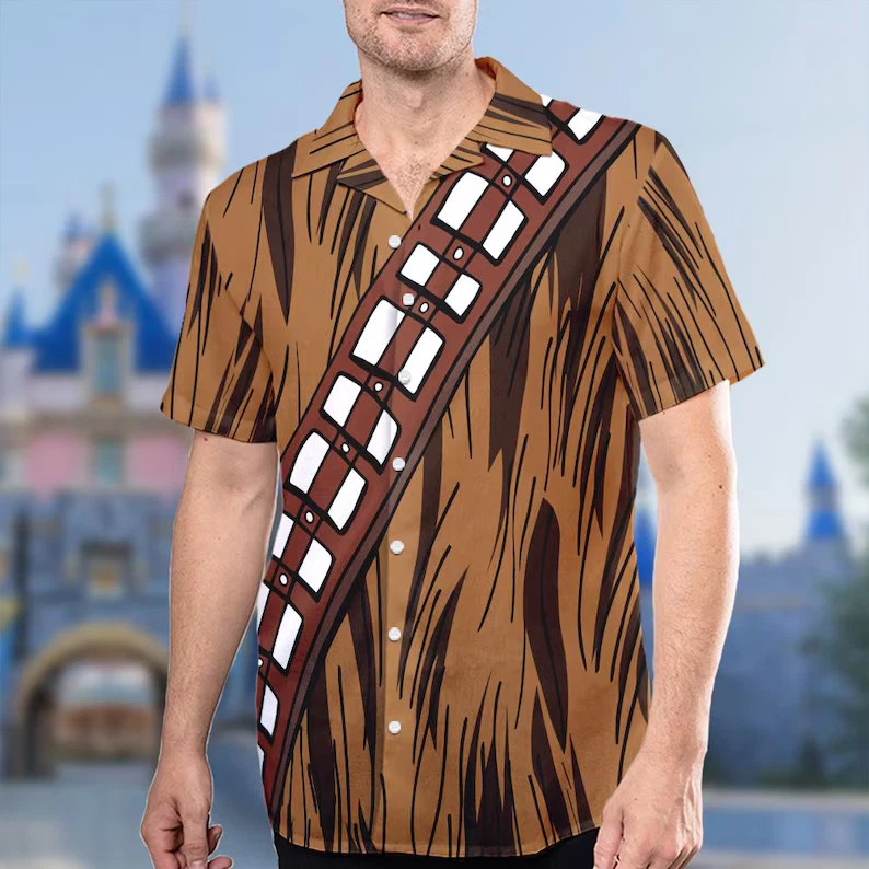 Disney Star Wars Chewbacca Universe Movie Hawaiian Shirt