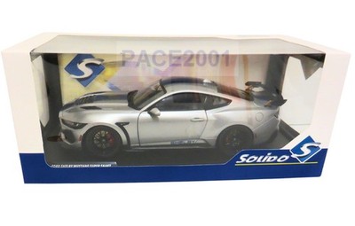 Solido 1/18 Scale 2025 Shelby Mustang Super Snake   Gray Diecast Model (USA SHIP