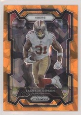 2023 Panini Prizm Orange Ice Prizm Tashaun Gipson #273 18vc