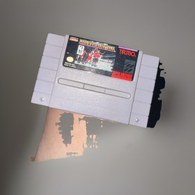 Super Nintendo Console SNES Tested Working Two Games Included SNS-001
