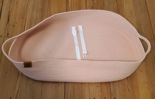 J&Joo Pink "Moses" Basket Diaper Changing Station