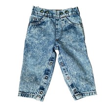 Vintage baby Levi  s jeans stonewash, orange tab size 18 months
