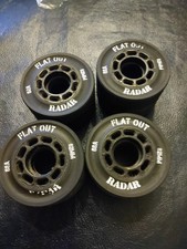  4 Radar 4 Flat Out 62mm Skate Wheels 62mm 8 Wheels
