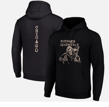 Avenged Sevenfold Chicago 2025 the reaper Hoodie S-5XL