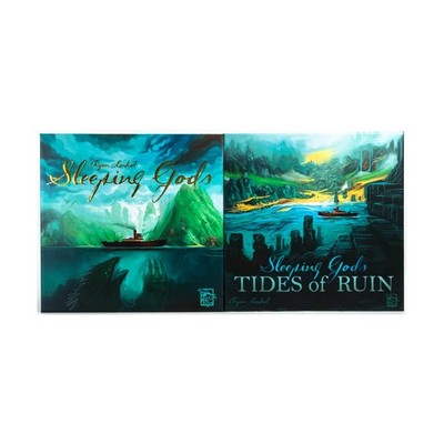 Red Raven  Sleeping Gods Collection #13 - Kickstarter Ed + 2 Expansions  EX/NM