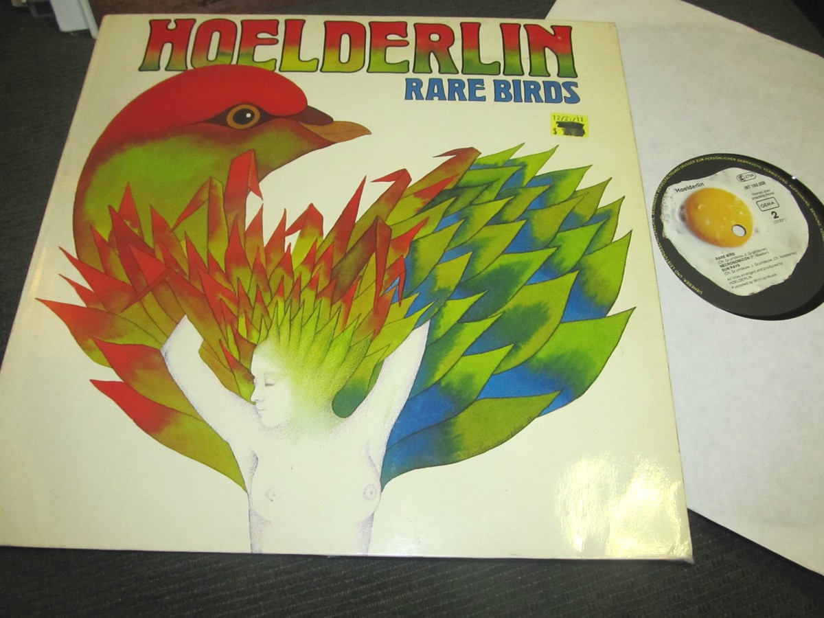 Hoelderlin LP orig '77 germany rare birds prog folk psych