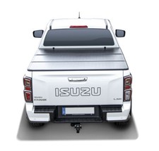 Faltbare Laderaumabdeckung passend f&uuml;r Isuzu D-Max Doppelkabine 2012- Abdeckung