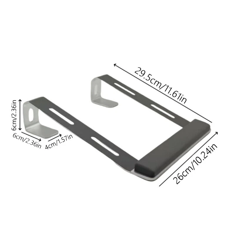 Adjustable Aluminum Folding Laptop Stand for PC Tablet Notebook