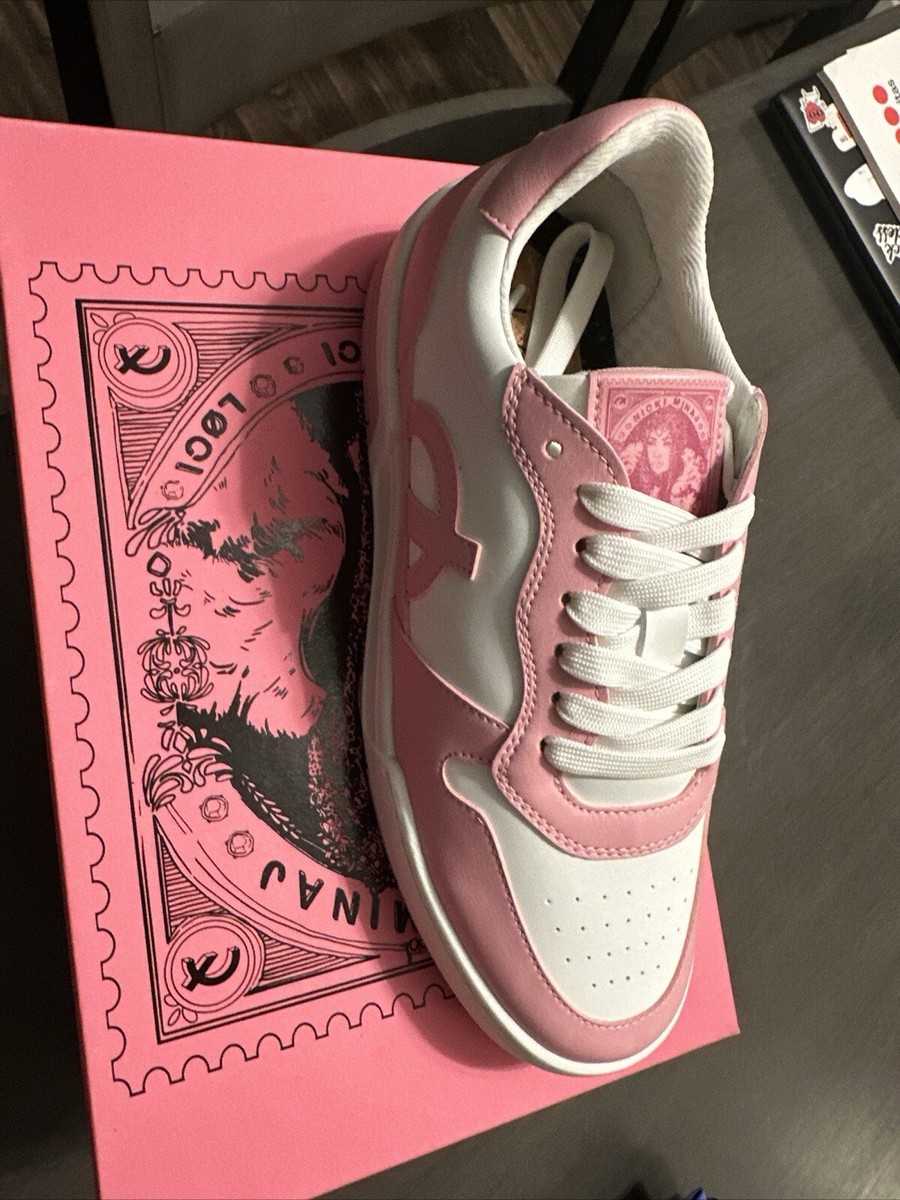 niki Nicki Minaj x Loci Pink Friday Bio Leather Shoes Size 7