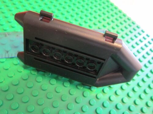 Lego Dingy / Raft / Rowing Boat Rigid Inflatable Craft / ship with Flag - BLACK - Picture 4 of 4