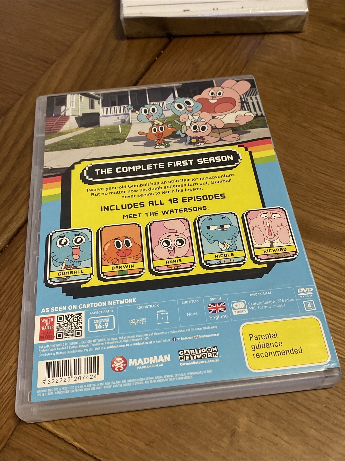 The Amazing World Of Gumball The Complete Series 1 Season One DVD R4