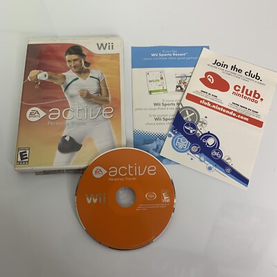 Active: Personal Trainer (Nintendo Wii, 2009), Complete in Box