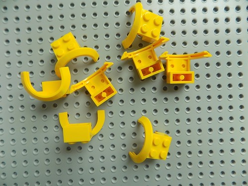 Lego Vehicle, Mudguard 4x2 1/2x1 2/3 with Arch Round lot of 8 pick your color - Picture 5 of 16