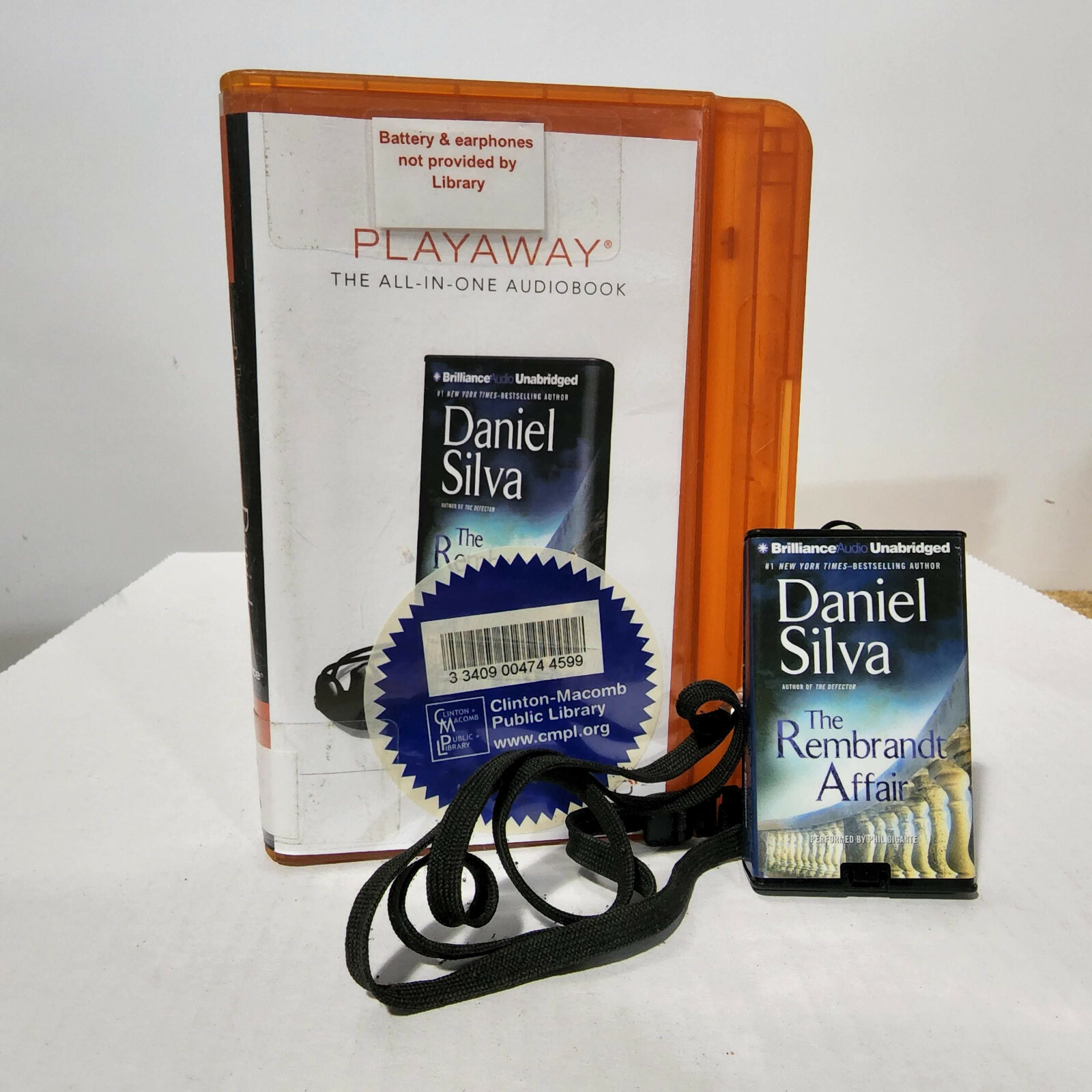 Daniel Silva the Rembrandt Affair PLAYAWAY audiobook unabridged Free US