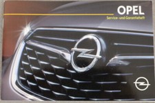 Produktbild - Opel Garantie- Wartungs.- Serviceheft  "OHNE Einträge - Leer" Stand: Juni 2018 