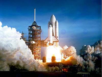 Space 1981 Shuttle Launch Number One Columbia Nasa Neu Kunstdruck Poster Cc4252
