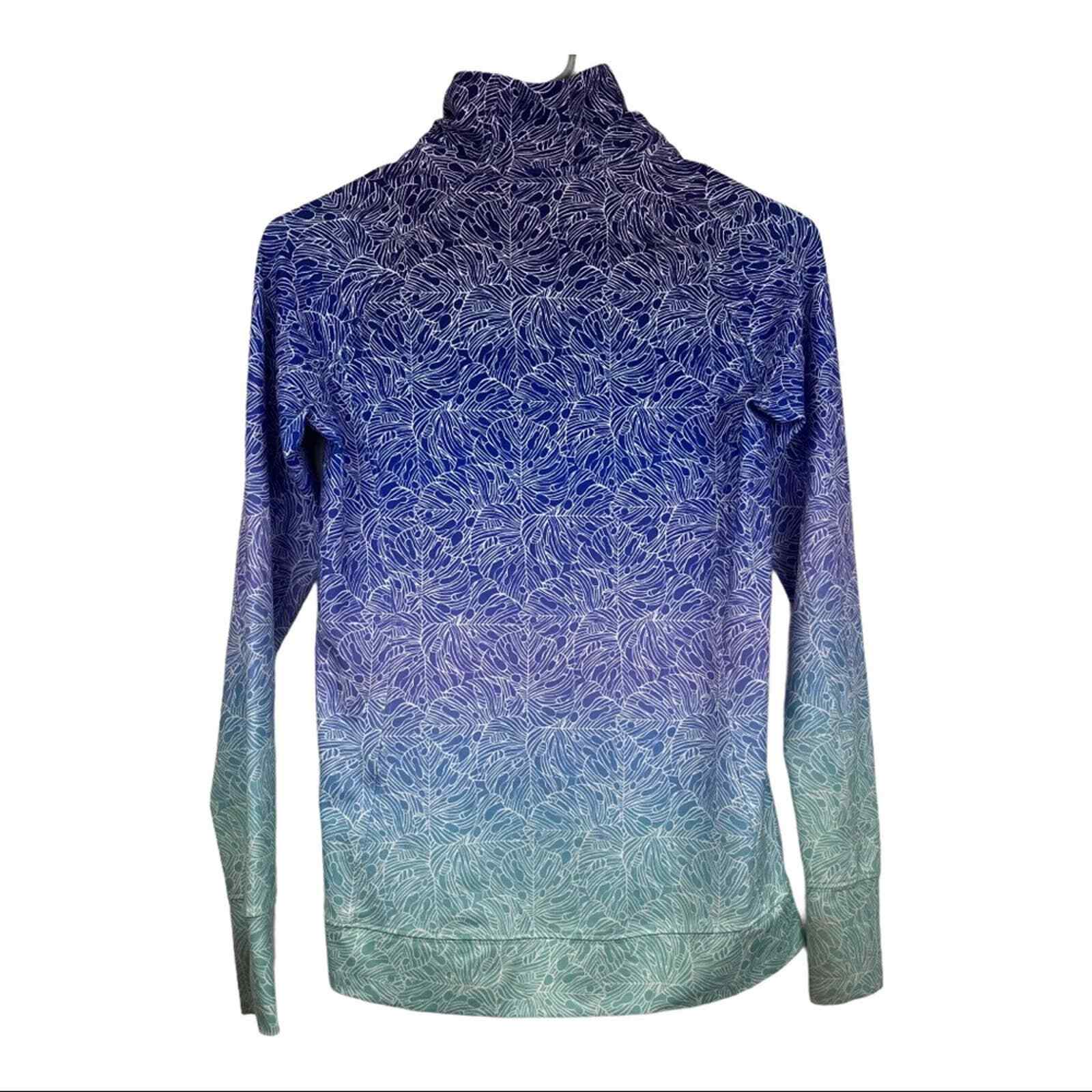 Vineyard vines patterned performance track jacket - image 3