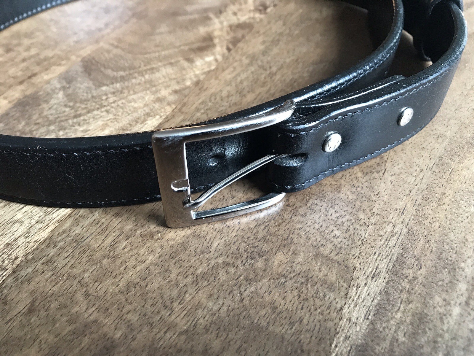 GALCO Leather Gun Belt, Made In USA, 34B, 1 1/4”, Reinforced Dress Belt