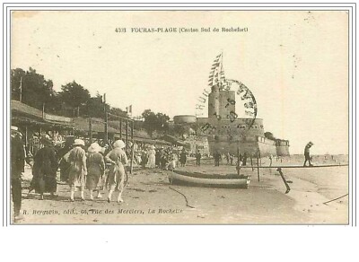 17.FOURAS-PLAGE (Canton Sud de Rochefort) Postkarte