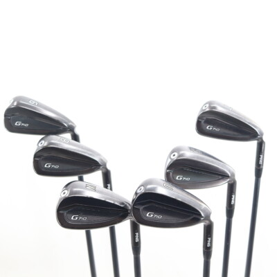 PING G710 Iron Set 6-W,U Black Dot Alta CB SR AWT Senior Right  