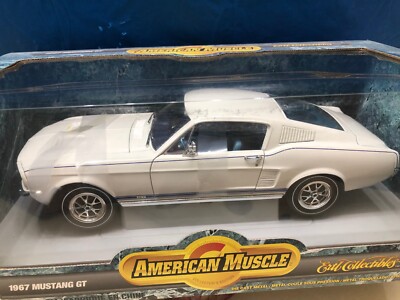 1967 Ford Mustang GT 1/18 USA 300台限定生産 1967 MUSTANG GT WIMBLEDON WHITE ERTL 1/18 AMERICAN MUSCLE LIMITED