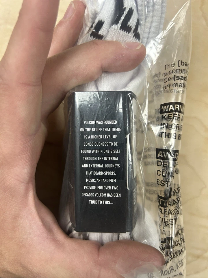 Volcom No Show 3 Pack Men’s Size 9-12 Socks - Image 3 of 4