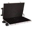 Rolling Aluminum Poker Chip Case 1000 Ct GCAS-1000R