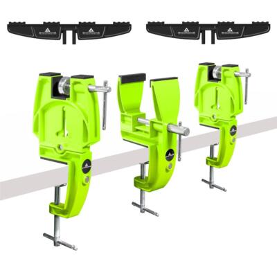 SkinRocks Ski Vise Racing Skispanner Skihalterung inkl. Universal Adapter gruen