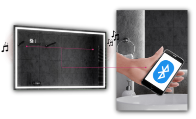 Beau Miroir Salle De Bain Lumineux LED WIEDEN | INTERRUPTEUR | HORLOGE | MAKEUP Beau Miroir Salle De Bain Lumineux LED WIEDEN | INTERRUPTEUR | HORLOGE | MAKEUP