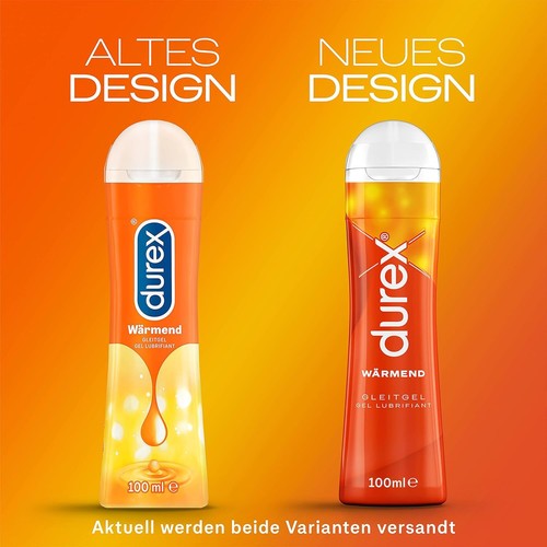 Durex Play Gleitgel Ausprobierpaket | Sweet Strawberry & Wärmend (2 x 50ml) - Bild 2 von 11